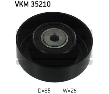 Паразитна/ водеща ролка, пистов ремък SKF VKM 35210 за OPEL VECTRA C (Z02) седан от 2002 до 2009