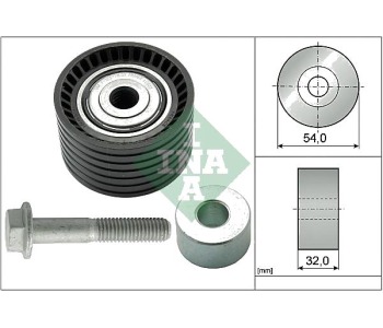 Паразитна/ водеща ролка, зъбен ремък INA 532 0654 10 за OPEL VIVARO A (F7) товарен от 2001 до 2014