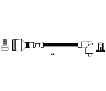 Комплект запалителни кабели NGK за ALFA ROMEO 145 (930) от 1994 до 1998