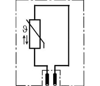 Датчик, температура на охладителната течност BOSCH 0 281 002 209 за IVECO DAILY III товарен от 1997 до 2007