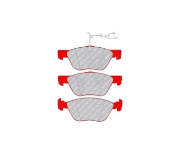 Комплект спирачни накладки FERODO DS PERFORMANCE за ALFA ROMEO 147 (937) от 2000 до 2005