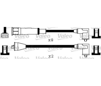 Комплект запалителни кабели VALEO за ALFA ROMEO 164 (164) от 1987 до 1998