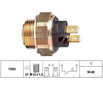 Термошалтер, вентилатор на радиатора EPS 1.850.002 за ALFA ROMEO 33 (905) от 1983 до 1993