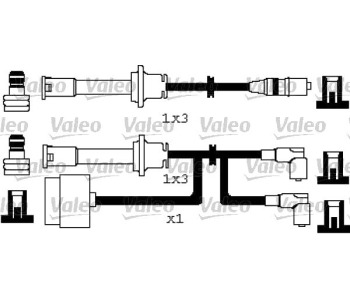 Комплект запалителни кабели VALEO за ALFA ROMEO 164 (164) от 1987 до 1998