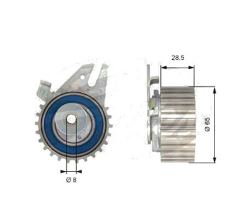 Обтяжна ролка, ангренаж GATES T43033 за ALFA ROMEO 146 (930) от 1994 до 1999