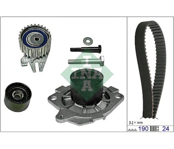 Водна помпа+ к-кт ангренажен ремък INA 530 0622 30 за FIAT IDEA от 2003