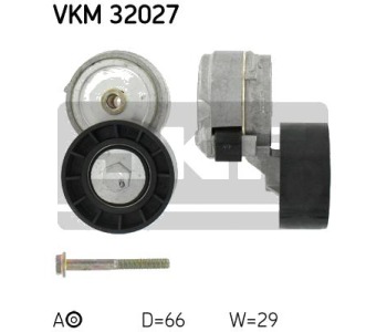Обтящна ролка, пистов ремък SKF VKM 32027 за ALFA ROMEO 146 (930) от 1994 до 1999