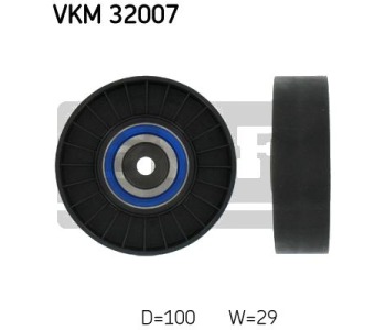 Паразитна/ водеща ролка, пистов ремък SKF VKM 32007 за LANCIA DEDRA (835) седан от 1989 до 1999