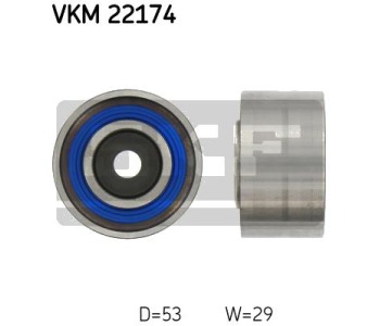 Паразитна/ водеща ролка, зъбен ремък SKF VKM 22174 за FIAT DOBLO (223) товарен от 2001 до 2010