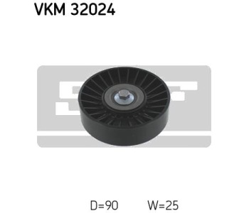 Паразитна/ водеща ролка, пистов ремък SKF VKM 32024 за LANCIA KAPPA (838B) комби от 1996 до 2001