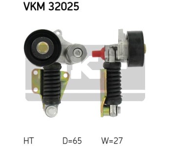 Обтящна ролка, пистов ремък SKF VKM 32025 за ALFA ROMEO 166 (936) от 1998 до 2003