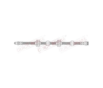 Спирачен маркуч QUICK BRAKE за ALFA ROMEO 166 (936) от 1998 до 2003