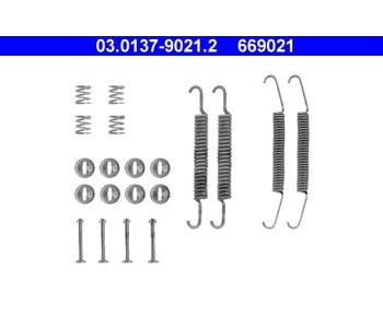 Комплект принадлежности, спирани челюсти ATE за FIAT UNO (146) от 1983 до 1995