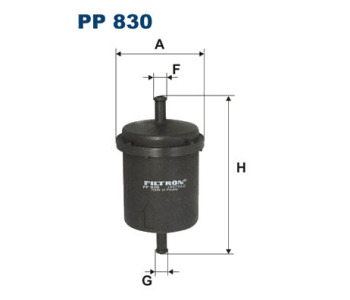 Горивен филтър FILTRON PP 830 за LANCIA DEDRA (835) седан от 1989 до 1999