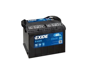 Стартов акумулатор EXIDE EB608 за CHRYSLER SEBRING (JS) кабриолет от 2007 до 2010