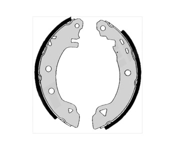 Комплект спирачни челюсти STARLINE за CITROEN AX (ZA-_) от 1991 до 1998