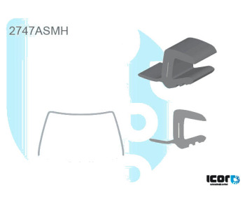 Уплътнение, предно стъкло AGC/PILKINGTON/GUARDIAN/SAINT GOBAIN за CITROEN C-ZERO от 2010