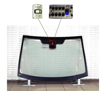 Челно стъкло NordGlass за CITROEN C2 (JM) от 2003 до 2009