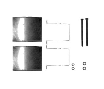 Комплект принадлежности дискови накладки BOSCH за CITROEN XANTIA (X1) от 1993 до 1998