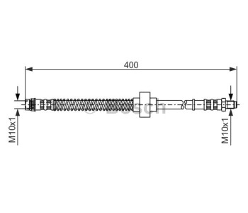 Спирачен маркуч BOSCH за CITROEN XANTIA (X1) от 1993 до 1998