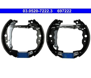Комплект спирачни челюсти ATE за DACIA LOGAN I MCV (KS) комби от 2007 до 2013