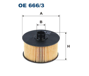 Маслен филтър FILTRON OE 666/3 за RENAULT MEGANE IV (B9A/M_) от 2015