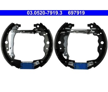 Комплект спирачни челюсти ATE за DACIA DUSTER (HS_) от 2010 до 2018