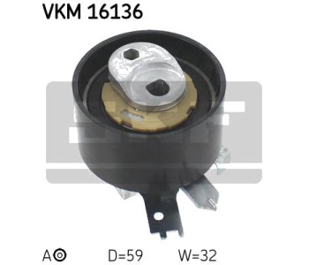 Обтяжна ролка, ангренаж SKF VKM 16136 за MERCEDES GLA (X156) от 2013 до 2020