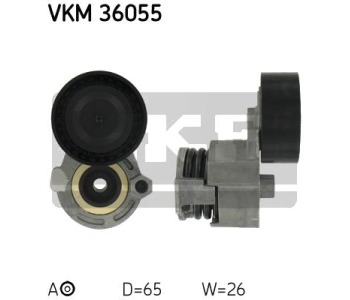 Обтящна ролка, пистов ремък SKF VKM 36055 за RENAULT CLIO II (SB0/1/2_) товарен от 1998 до 2005