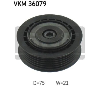 Паразитна/ водеща ролка, пистов ремък SKF VKM 36079 за RENAULT CLIO III (KR0/1_) комби от 2008 до 2012