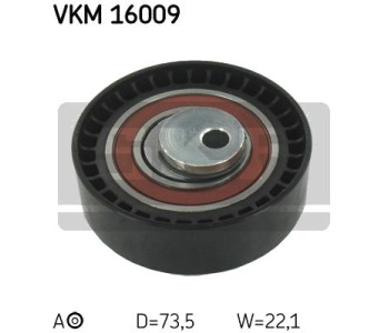 Обтяжна ролка, ангренаж SKF VKM 16009 за DACIA LOGAN I (LS) седан от 2004 до 2012