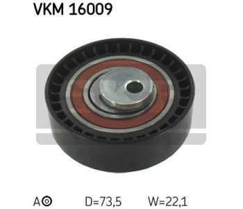 Обтяжна ролка, ангренаж SKF VKM 16009 за DACIA LOGAN I (FS) товарен от 2009 до 2012