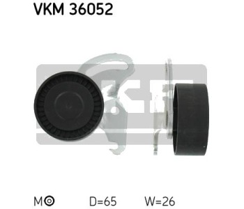 Обтящна ролка, пистов ремък SKF VKM 36052 за DACIA LOGAN I (LS) седан от 2004 до 2012
