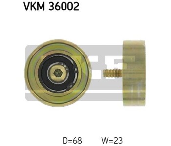 Паразитна/ водеща ролка, пистов ремък SKF VKM 36002 за RENAULT RAPID (F40_, G40_) товарен от 1985 до 2001