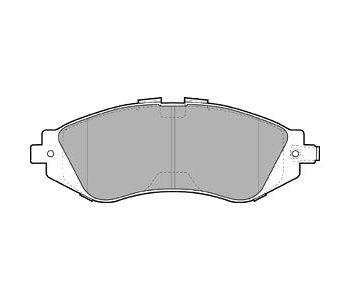 Комплект спирачни накладки DELPHI за DAEWOO NUBIRA (KLAJ) от 1997 до 2003