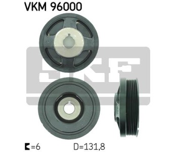 Ремъчна шайба, колянов вал SKF VKM 96000