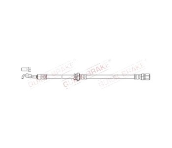 Спирачен маркуч QUICK BRAKE за CHEVROLET LACETTI (J200) хечбек от 2003 до 2009