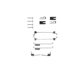 Комплект принадлежности, спирани челюсти FERODO за FORD FOCUS II (DA) комби от 2004 до 2012
