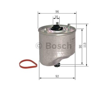 Горивен филтър BOSCH F 026 402 864 за FORD MONDEO IV (BA7) комби от 2007 до 2015