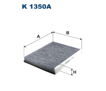 Филтър купе (поленов филтър) FILTRON K 1350A за FORD FOCUS III комби от 2010