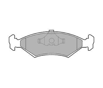 Комплект спирачни накладки DELPHI за FORD SIERRA (BNC) комби от 1982 до 1986