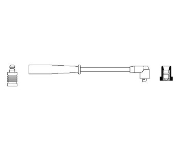 Запалителен кабел BOSCH за FORD ESCORT IV (GAF, AWF, ABFT) от 1985 до 1990
