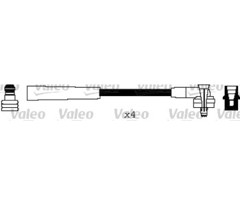 Комплект запалителни кабели VALEO за FORD ESCORT VII (GAL, AAL, ABL) от 1995 до 2002