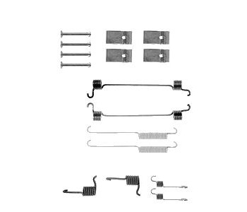 Комплект принадлежности, спирани челюсти DELPHI за FORD ESCORT CLASSIC (AAL, ABL) от 1998 до 2000