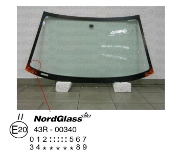 Челно стъкло NordGlass за FORD ORION III (GAL) от 1990 до 1996