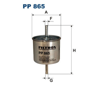 Горивен филтър FILTRON PP 865 за FORD ESCORT VI (GAL) седан от 1993 до 1995