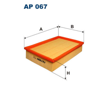 Въздушен филтър FILTRON AP 067 за FORD ESCORT (AVL) товарен от 1995 до 2001