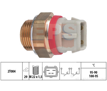 Термошалтер, вентилатор на радиатора EPS 1.850.682 за FORD ORION III (GAL) от 1990 до 1996
