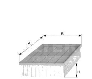 Въздушен филтър MANN+HUMMEL за FORD ESCORT VI (GAL) комби от 1992 до 1995