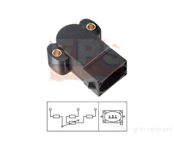 Датчик, положение на дроселовата клапа EPS 1.995.064 за FORD ESCORT VII (GAL, AAL, ABL) от 1995 до 2002